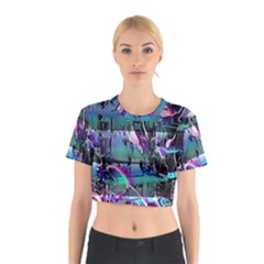 Technophile s Bane Cotton Crop Top by MRNStudios