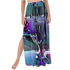 Technophile s Bane Maxi Chiffon Tie-up Sarong by MRNStudios