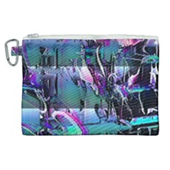 Technophile s Bane Canvas Cosmetic Bag (xl) by MRNStudios