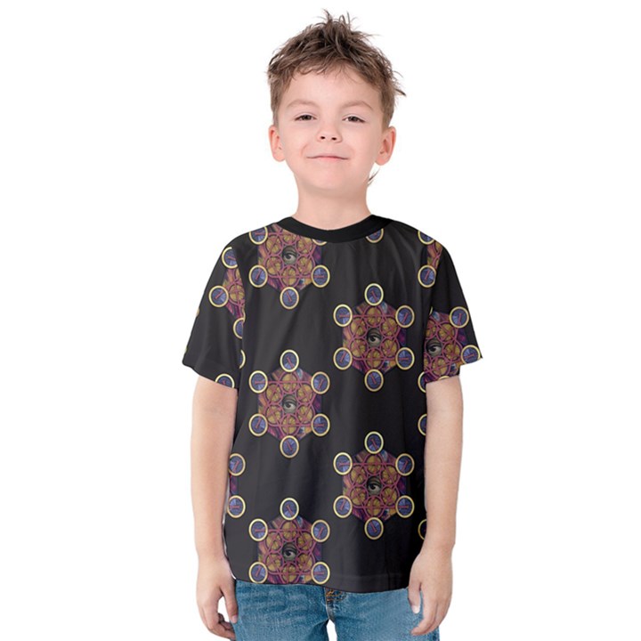 Metatron Cube Kids  Cotton Tee