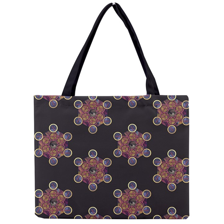 Metatron Cube Mini Tote Bag