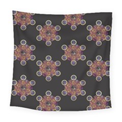 Metatron Cube Square Tapestry (large)