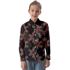 Metatron Cube Kids  Long Sleeve Shirt