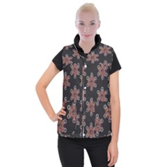 Metatron Cube Women s Button Up Vest