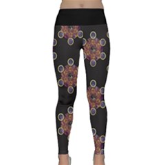 Metatron Cube Lightweight Velour Classic Yoga Leggings by gloriasanchez