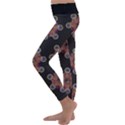 Metatron Cube Kids  Lightweight Velour Classic Yoga Leggings View2