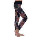 Metatron Cube Kids  Lightweight Velour Classic Yoga Leggings View3