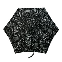 Demon Chrome Mini Folding Umbrellas by MRNStudios