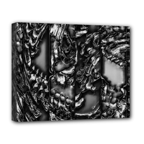 Demon Chrome Deluxe Canvas 20  X 16  (stretched)