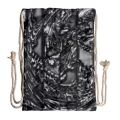 Demon Chrome Drawstring Bag (large) by MRNStudios