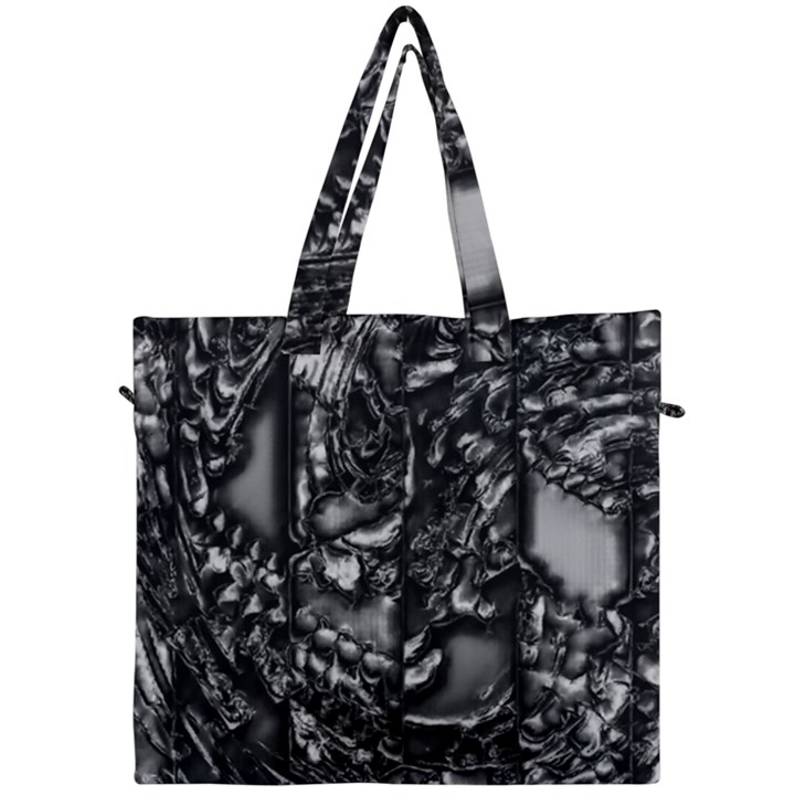 Demon Chrome Canvas Travel Bag