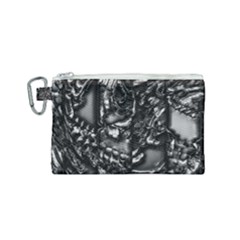 Demon Chrome Canvas Cosmetic Bag (small) by MRNStudios