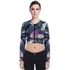 Abstract Wannabe Long Sleeve Zip Up Bomber Jacket by MRNStudios