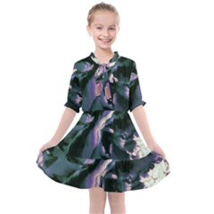 Abstract Wannabe Kids  All Frills Chiffon Dress by MRNStudios