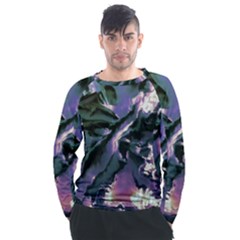 Abstract Wannabe Men s Long Sleeve Raglan Tee