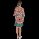 Mandala Velour Kimono Dress View4