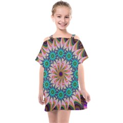 Mandala Kids  One Piece Chiffon Dress by SoLoJu