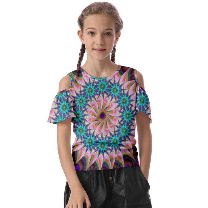 Mandala Kids  Butterfly Cutout Tee