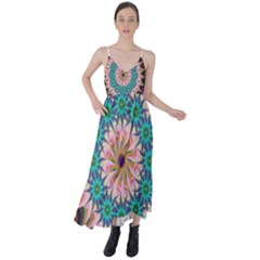 Mandala Tie Back Maxi Dress by SoLoJu