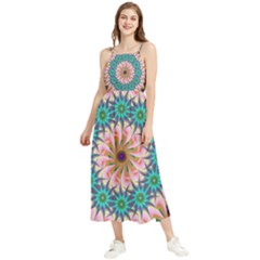 Mandala Boho Sleeveless Summer Dress by SoLoJu