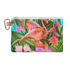 Exotisme Canvas Cosmetic Bag (large)