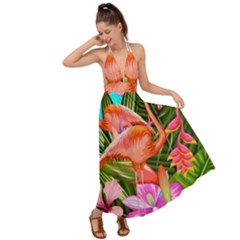 Exotisme Backless Maxi Beach Dress by SoLoJu