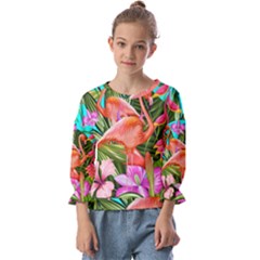 Exotisme Kids  Cuff Sleeve Top