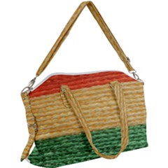 Couleurs D afrique Canvas Crossbody Bag by SoLoJu