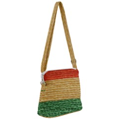 Couleurs D afrique Zipper Messenger Bag by SoLoJu