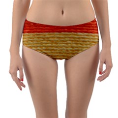 Couleurs Emblématiques Reversible Mid-waist Bikini Bottoms by SoLoJu