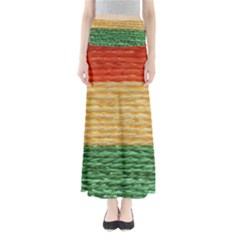 Couleurs Emblématiques Full Length Maxi Skirt by SoLoJu