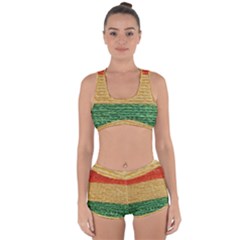 Couleurs Emblématiques Racerback Boyleg Bikini Set by SoLoJu