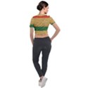 Couleurs Emblématiques Short Sleeve Cropped Jacket View2