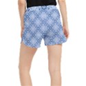 Blue Greek Runner Shorts View2