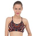 Kaleid Geometric Metal Color Basic Training Sports Bra View1