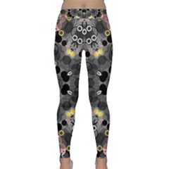 Abstract Geometric Kaleidoscope Classic Yoga Leggings by alllovelyideas