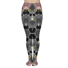 Abstract Geometric Kaleidoscope Tights by alllovelyideas