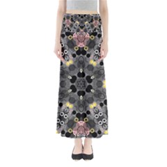 Abstract Geometric Kaleidoscope Full Length Maxi Skirt by alllovelyideas