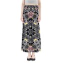 Abstract Geometric Kaleidoscope Full Length Maxi Skirt View1