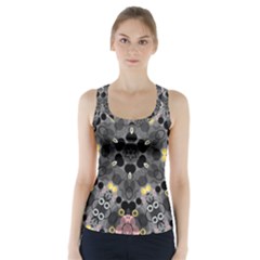 Abstract Geometric Kaleidoscope Racer Back Sports Top by alllovelyideas