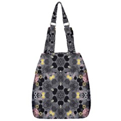 Abstract Geometric Kaleidoscope Center Zip Backpack by alllovelyideas