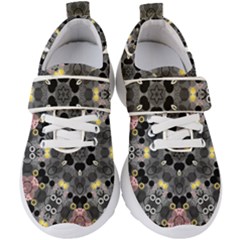 Abstract Geometric Kaleidoscope Kids  Velcro Strap Shoes by alllovelyideas