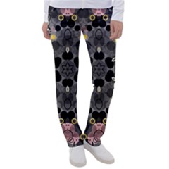 Abstract Geometric Kaleidoscope Women s Casual Pants