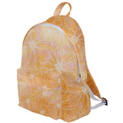 Flowers Pattern Orange Yellow The Plain Backpack by alllovelyideas