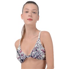 Berries In Winter, Fruits In Vintage Style Photography Knot Up Bikini Top