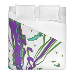 Multicolored Abstract Print Duvet Cover (full/ Double Size) by dflcprintsclothing