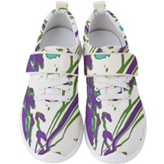 Multicolored Abstract Print Men s Velcro Strap Shoes by dflcprintsclothing