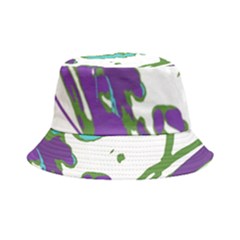 Multicolored Abstract Print Bucket Hat by dflcprintsclothing