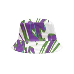 Multicolored Abstract Print Bucket Hat (kids) by dflcprintsclothing