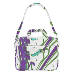 Multicolored Abstract Print Macbook Pro Shoulder Laptop Bag  by dflcprintsclothing